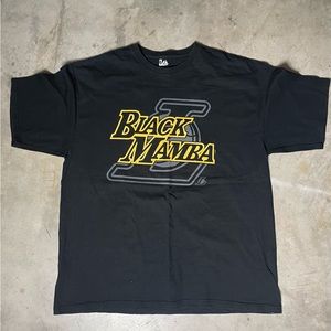 Majestic Kobe Bryant Black Mamba Shirt Size 2XL.